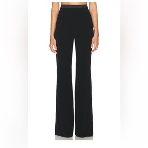 NADINE MERABI Black Wide Leg Pants